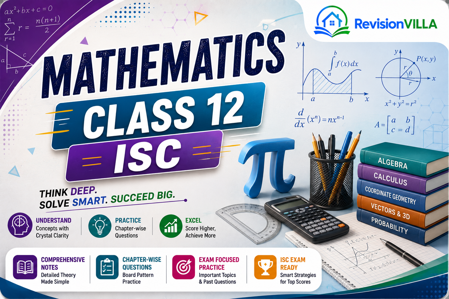 Mathematics — Class 12 ISC
