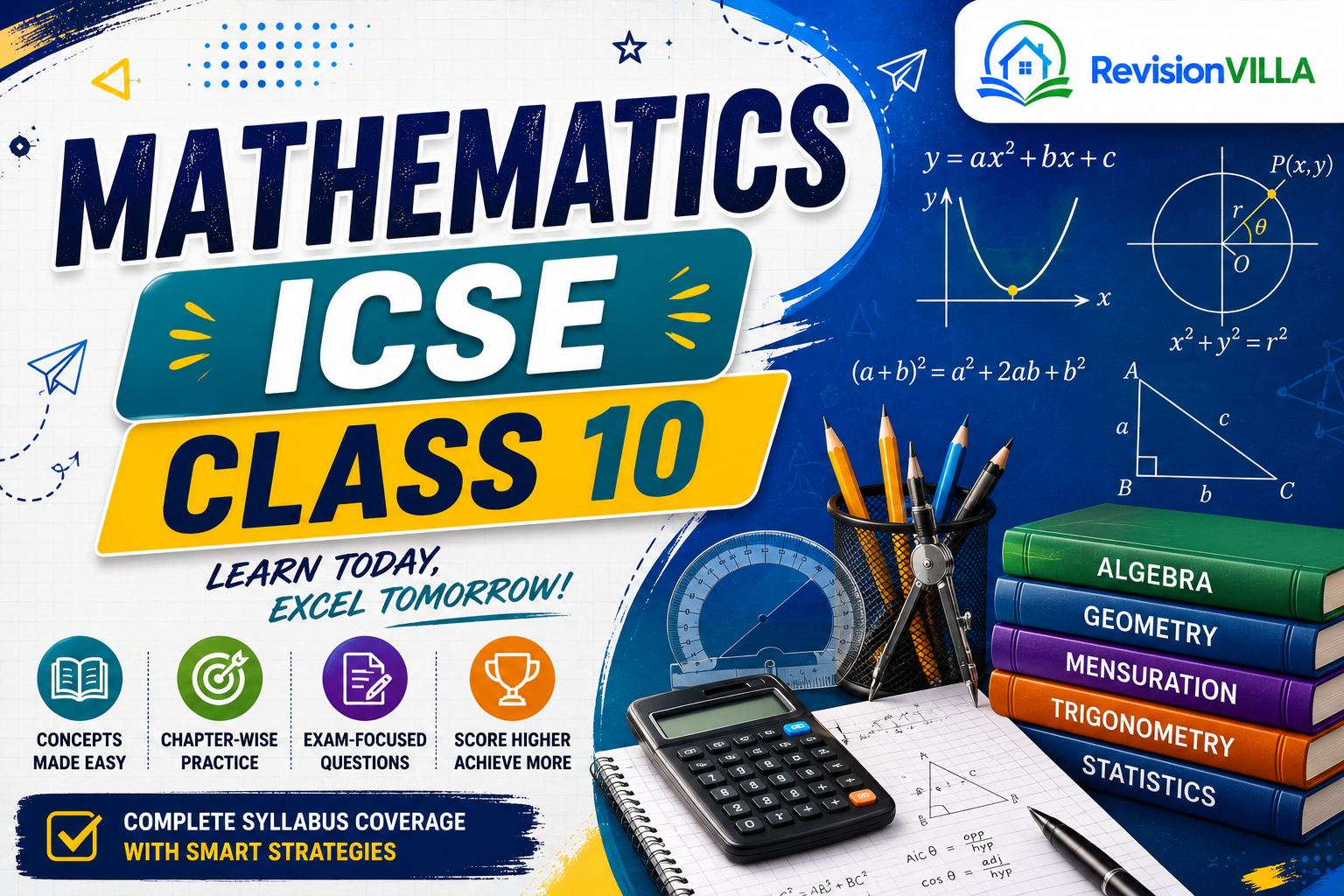 Mathematics — Class 10 ICSE